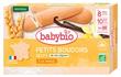 Babybio Vanilla Boudoir 10 Months and Up Organic 6 Bags of 4 Biscuits