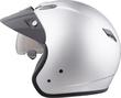 Шлем MTR Jet Sun, цвет серебристый металлик, размер XS