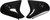 Боковая крышка для шлема HIGHWAY1 DX2, цвет черный, крепеж в комплекте