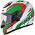 AFX FX-95 Airstrike Limited Edition, integral helmet Color: White/Green/Red Size: XS