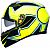 AGV K3 Rossi WT Phillip Island 2005, integral helmet Color: Neon-Yellow/Black Size: XS
