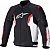 Alpinestars AST V2 Air, textile jacket Color: Black/White/Neon-Red Size: S