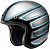 Arai Freeway Classic Camino, jet helmet Color: Silver/Light Blue Size: XS