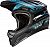 ONeal Backflip Eclipse S23, bike helmet Color: Matt Black/Grey/Light Blue Size: XS