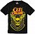 Brandit Ozzy Skull, t-shirt Color: Black/Yellow/Red Size: 7XL