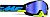 FMF Goggles PowerBomb Talladega, goggles mirrored Black/Neon-Yellow/Blue Blue-Mirrored