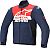 Alpinestars SMX Honda, textile jacket waterproof Color: Dark Blue/Black/Light Red Size: S