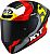 KYT TT-Course Flux, integral helmet Color: Red/Black/Yellow Size: XS