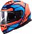 LS2 FF800 Storm Faster, integral helmet Color: Matt Orange/Blue Size: 3XL