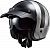 LS2 OF601 Bob HPFC Lines, jet helmet Color: Black/Grey Size: XS