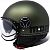 Momodesign Fighter Evo, jet helmet Color: Grey Size: M