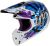 Шлем Nitro 608-MX, Bedlam, цвет черный/белый/синий, размер S