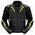Spidi NKD-1, leather/textile jacket Color: Black/Neon-Yellow Size: 46
