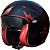 Premier Vintage NX, jet helmet Color: Black/Red Size: XS