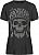 Rokker Skull, t-shirt women Color: Black/Grey Size: XS
