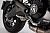 SW-Motech Benelli TRK502X/Ducati, EVO footrest kit Silver/Black