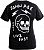 John Doe Live Fast Skull, t-shirt women Color: Black/White Size: XS