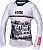 IXS Trigger 3.0, jersey unisex Color: White/Black/Red Size: XS