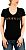 Rokker Vintage, t-shirt women Color: Black/Brown Size: XS
