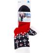 AIRPLUS ALOE CABIN CHAUSSETTES HYDRATANTES GRIS ROUGE 35-41 